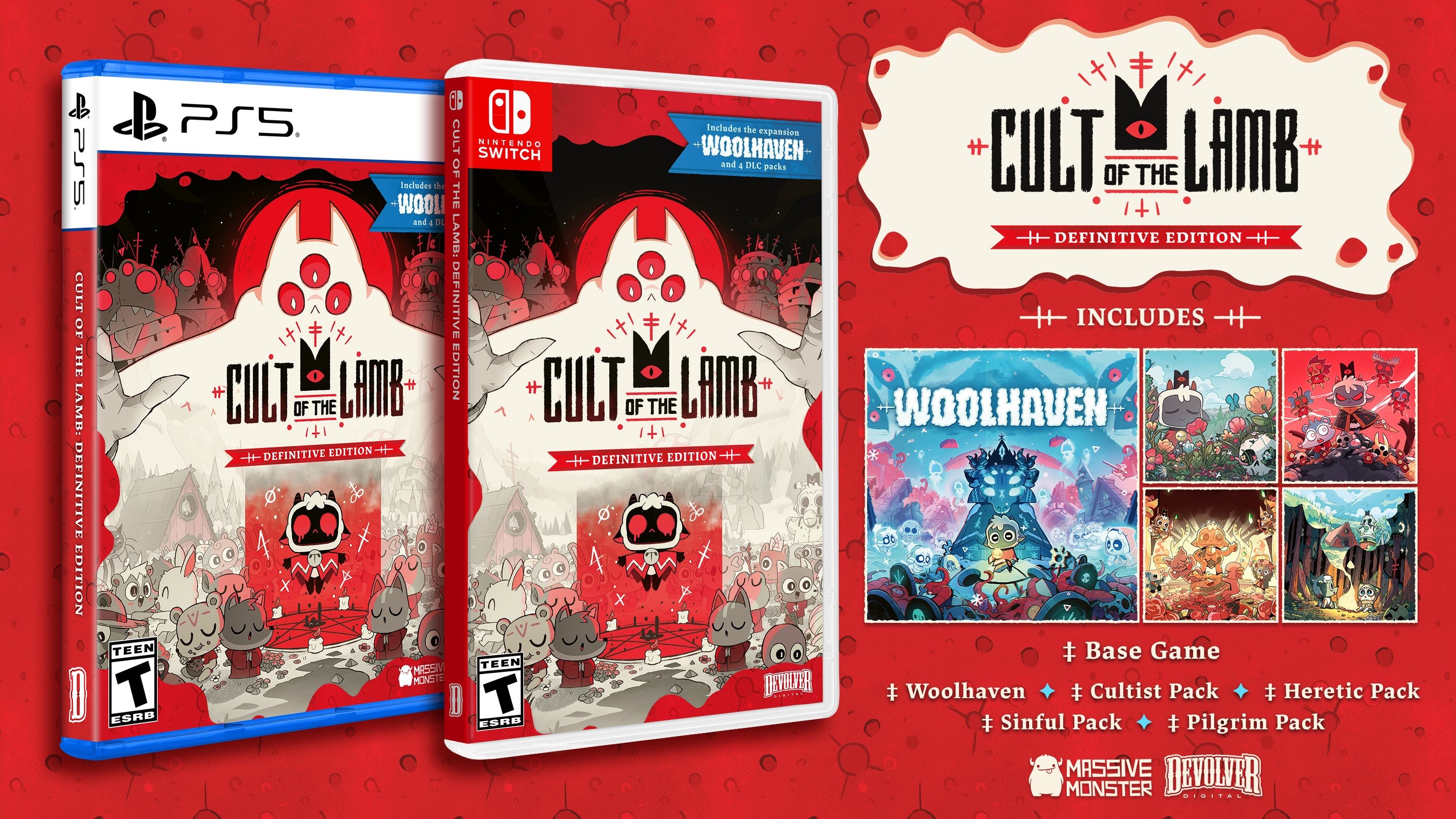 Cult of the Lamb: Definitive Edition - preorder i ceny na Switch