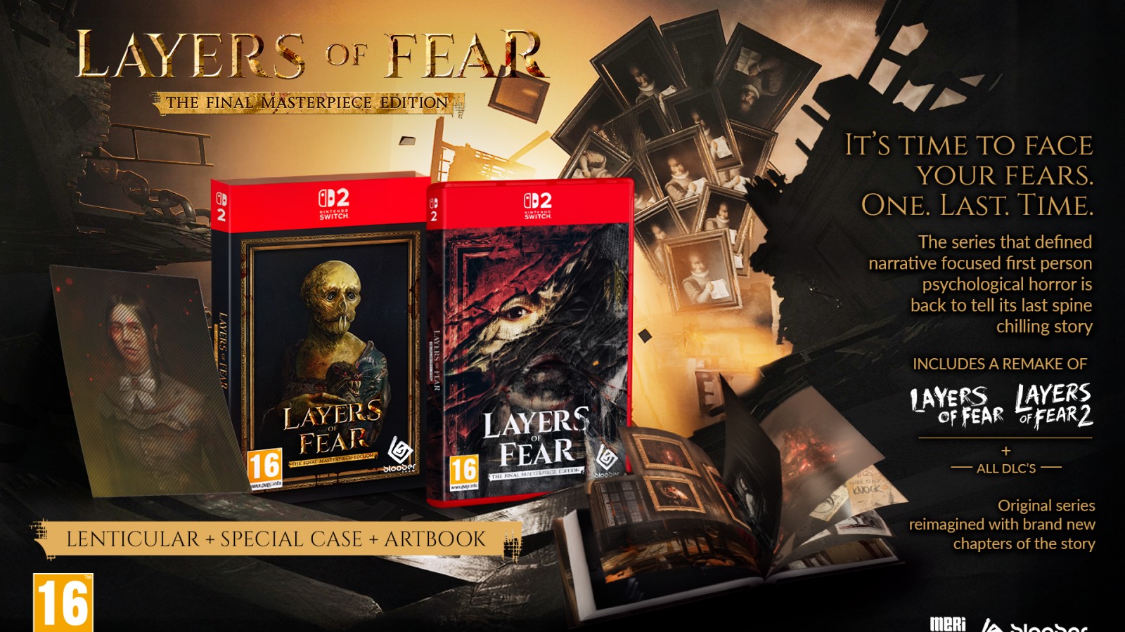 Layers of Fear: The Final Masterpiece Edition na Nintendo Switch 2. Fizyczne wydanie w polskich sklepach