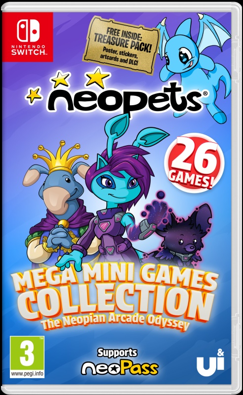 Neopets - Mega Mini Games Collection - The Neopian Arcade Odyssey