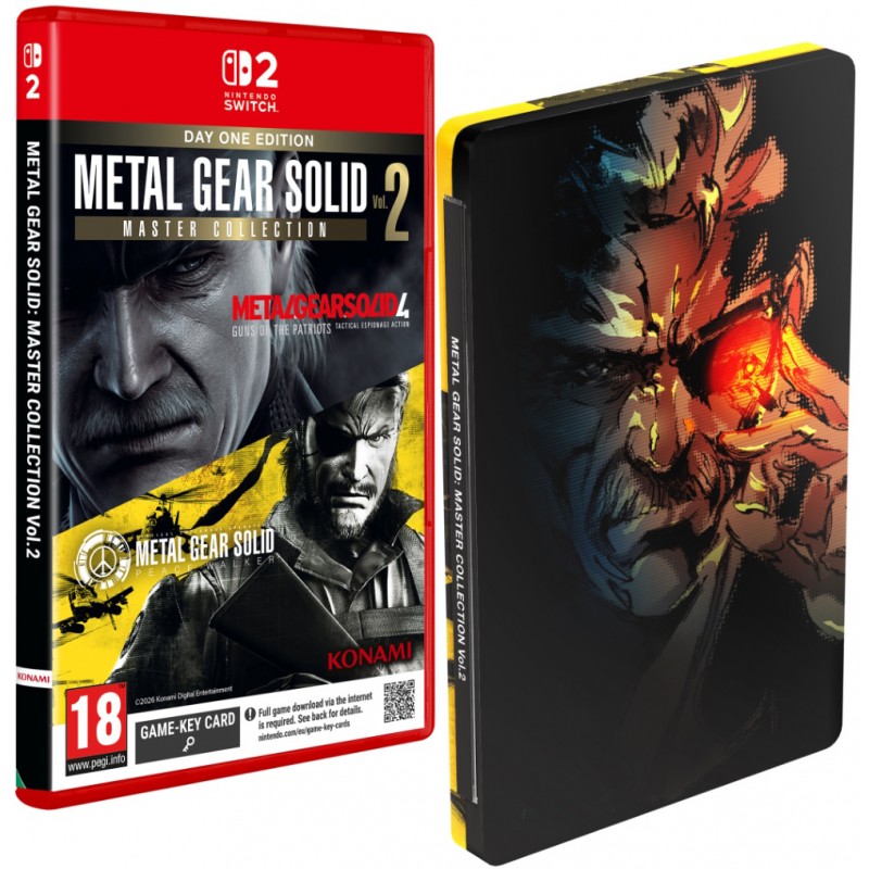 Metal Gear Solid Master Collection Volume 2 Steelbook