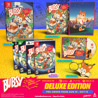 Bubsy in The Purrfect Collection Deluxe Edition