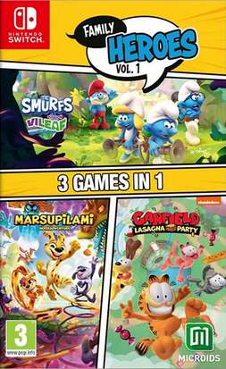 Family Heroes Vol 1 3 Games in 1