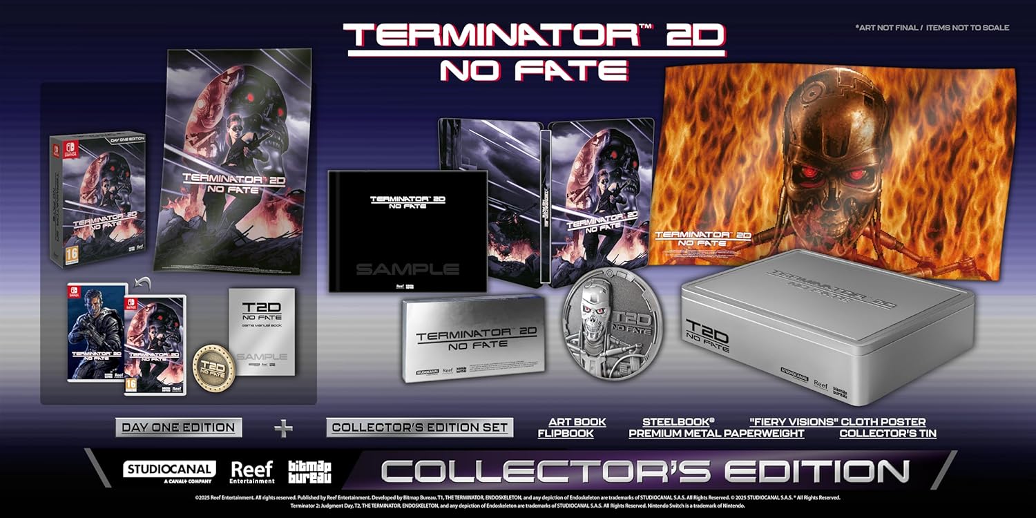Terminator 2D: No Fate Collector's Edition
