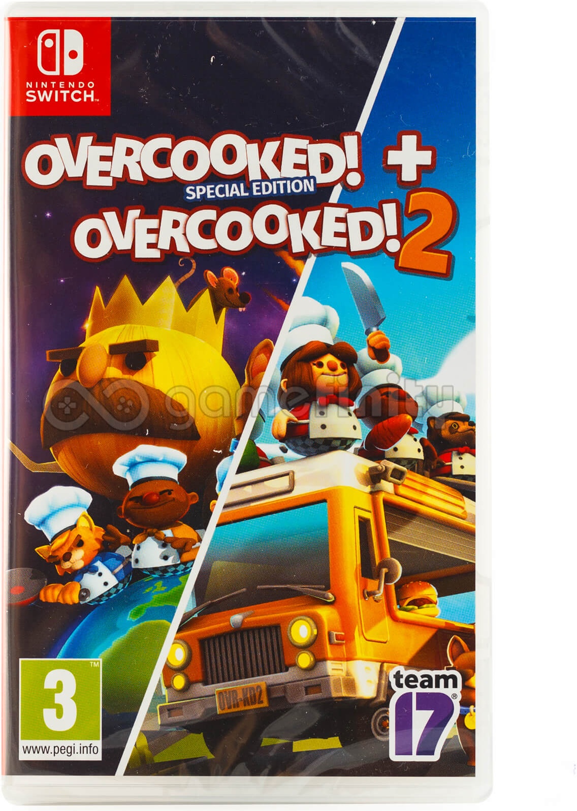 Overcooked and Overcooked 2 Double Pack