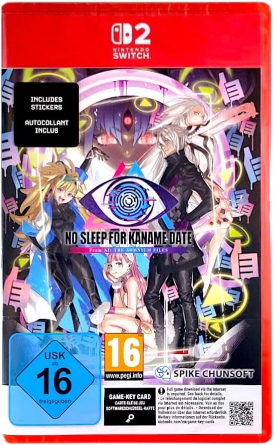 No Sleep For Kaname Date From AI: The Somnium Files Aiba Edition