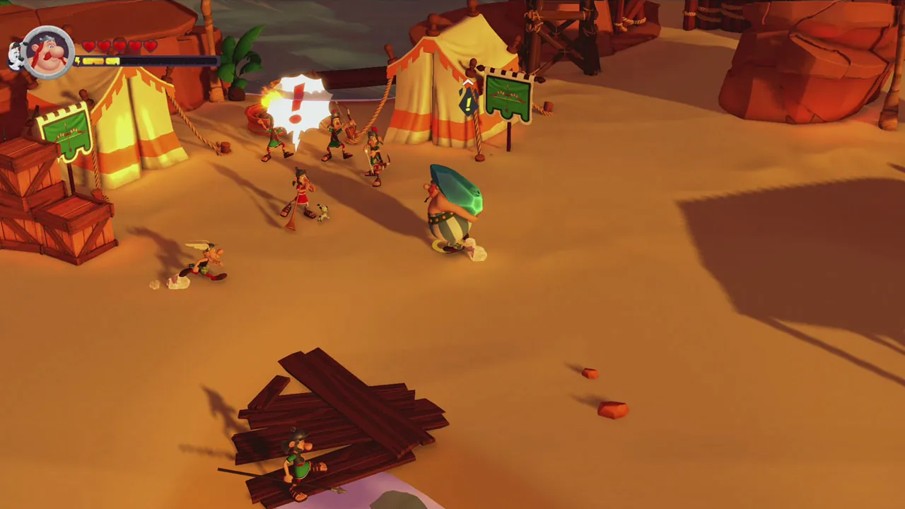 Asterix & Obelix XXL 3 The Crystal Menhir - zrzut ekranu 4