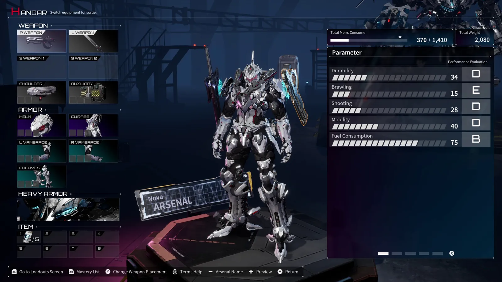 Daemon X Machina: Titanic Scion - zrzut ekranu 3