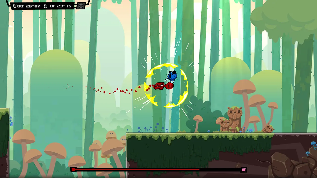 Super Meat Boy Forever - zrzut ekranu 1