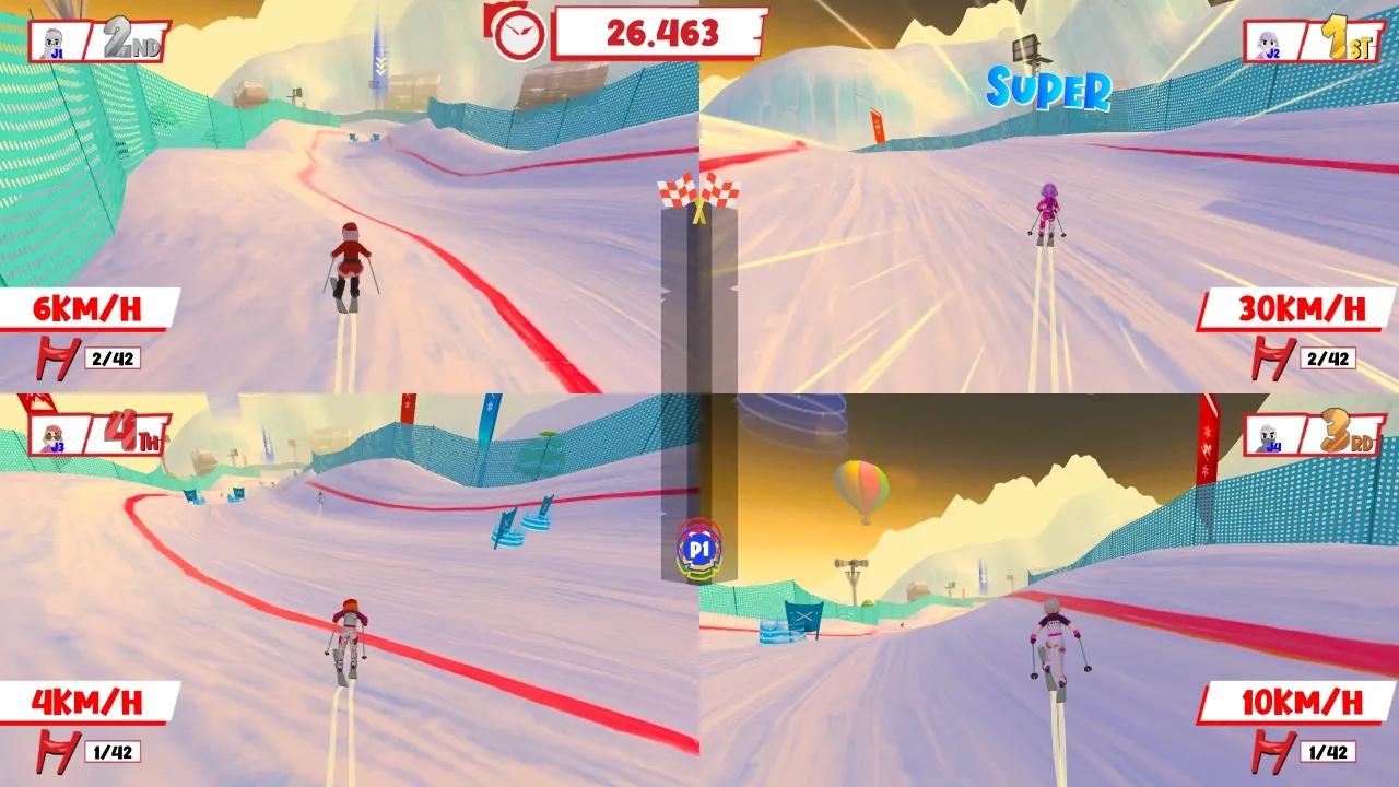 Instant Sports: Winter Games - NINTENDO - zrzut ekranu 4
