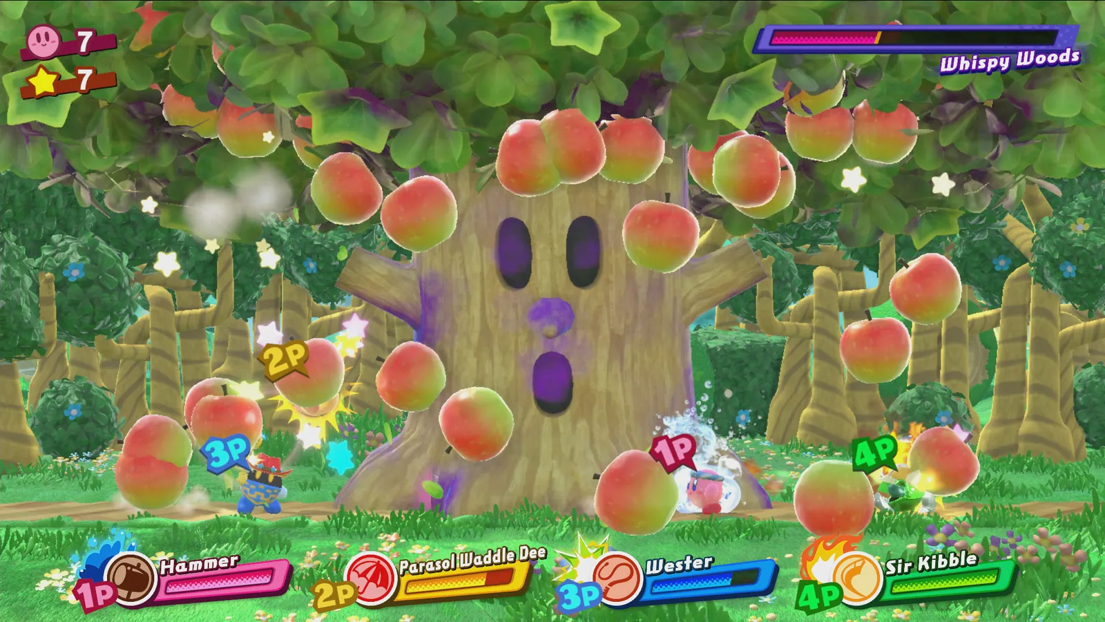 Kirby Star Allies - zrzut ekranu 1
