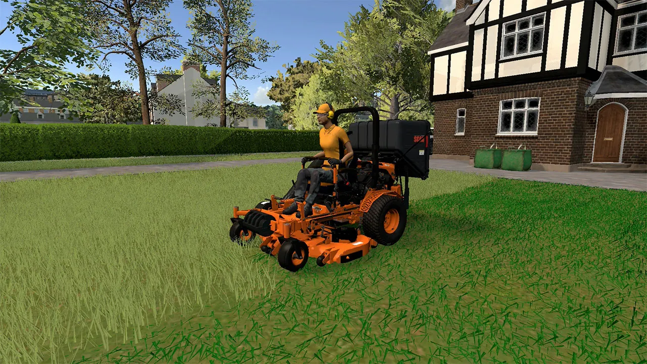 Lawn Mowing Simulator – Landmark Edition - zrzut ekranu 1