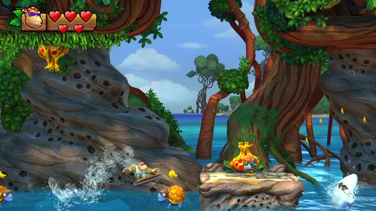 Donkey Kong Country: Tropical Freeze - zrzut ekranu 12