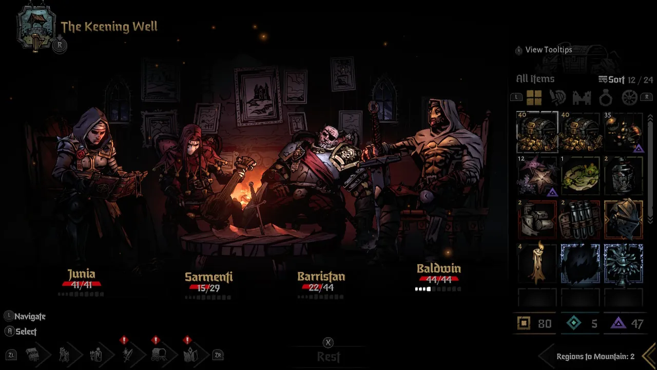 Darkest Dungeon II - zrzut ekranu 4