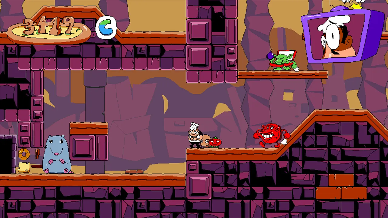 Pizza Tower - zrzut ekranu 1