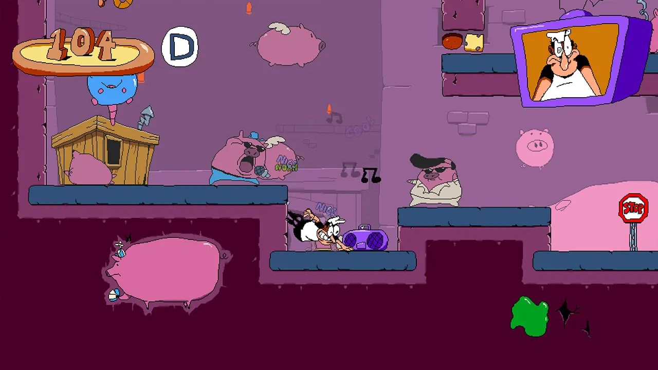 Pizza Tower - zrzut ekranu 2