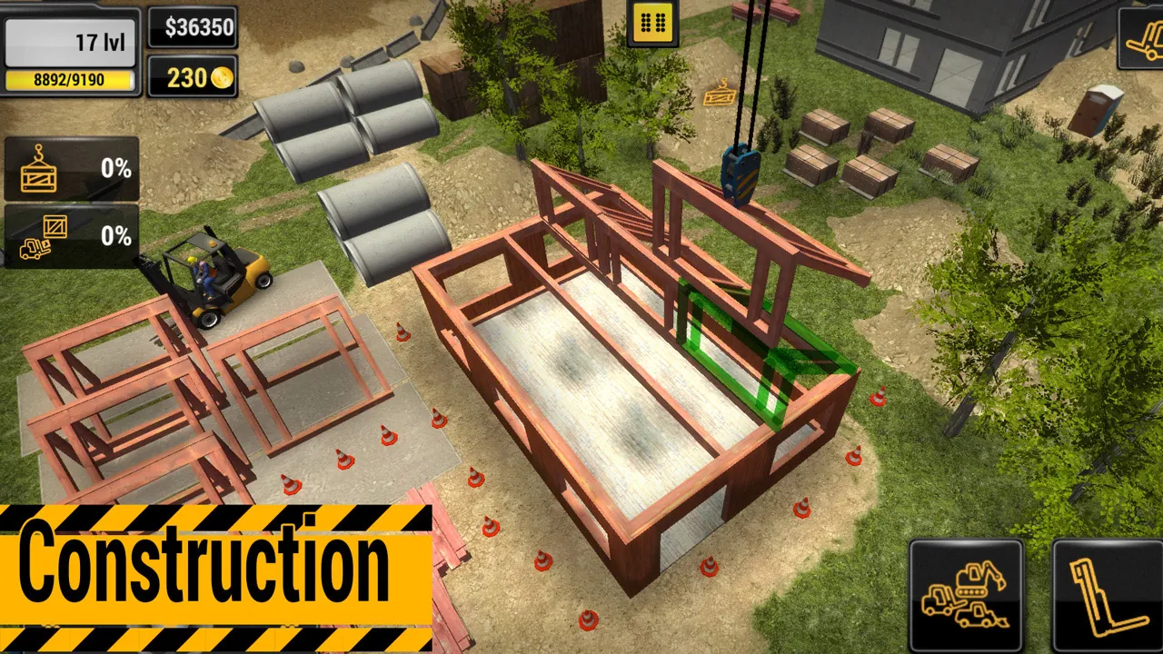 Construction Machines Simulator - zrzut ekranu 2