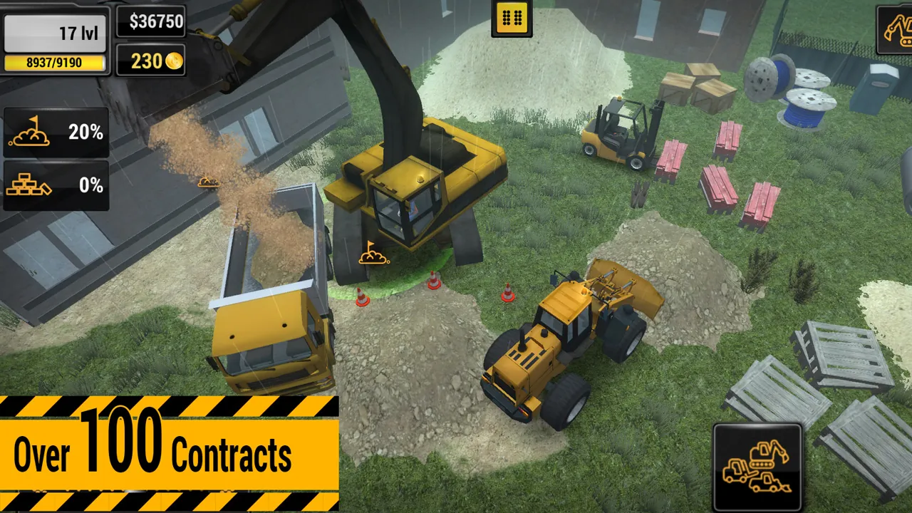 Construction Machines Simulator - zrzut ekranu 4