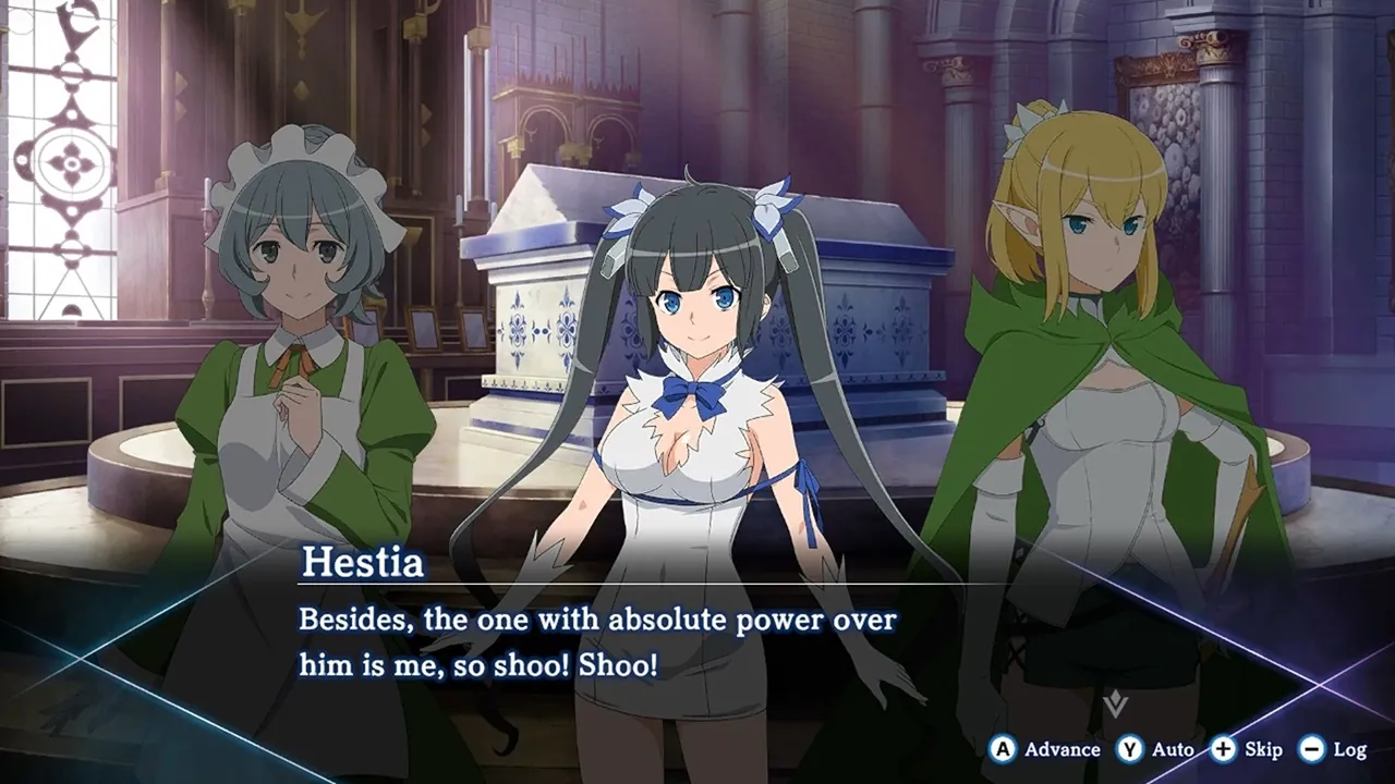 Is It Wrong to Try to Pick Up Girls in a Dungeon? Familia Myth Fulland of Water and Light - zrzut ekranu 2