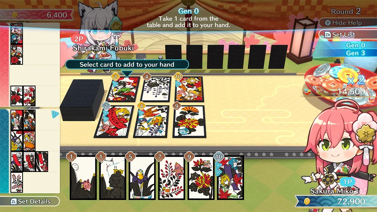 Hololive Holo's Hanafuda - zrzut ekranu 3
