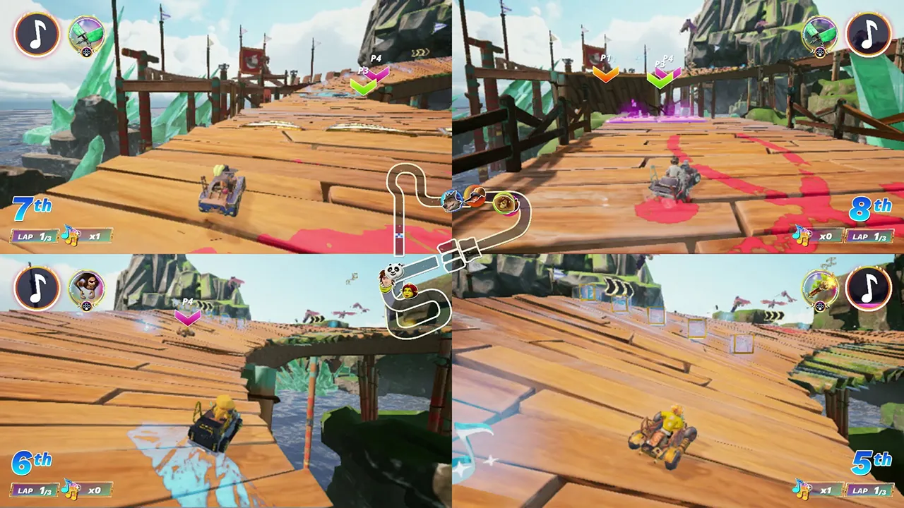 DreamWorks All-Star Kart Racing - zrzut ekranu 3