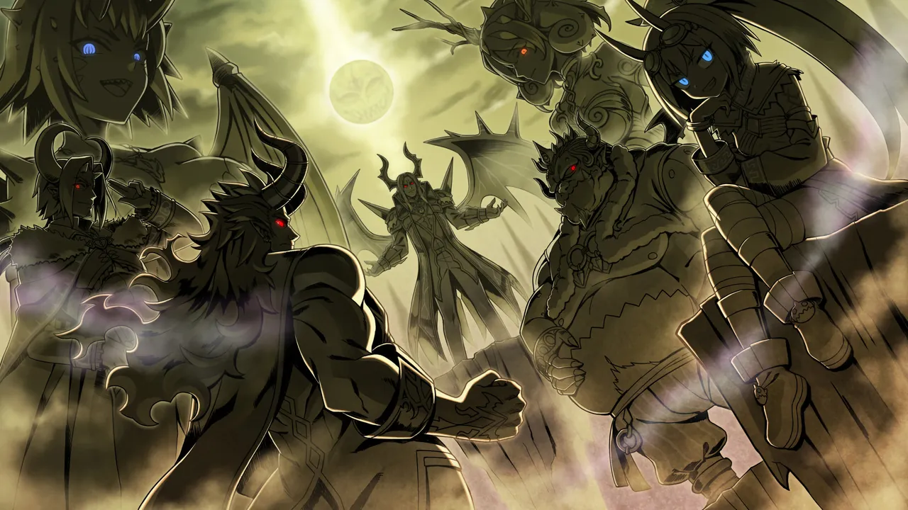 Gal Guardians Servants of the Dark - zrzut ekranu 1