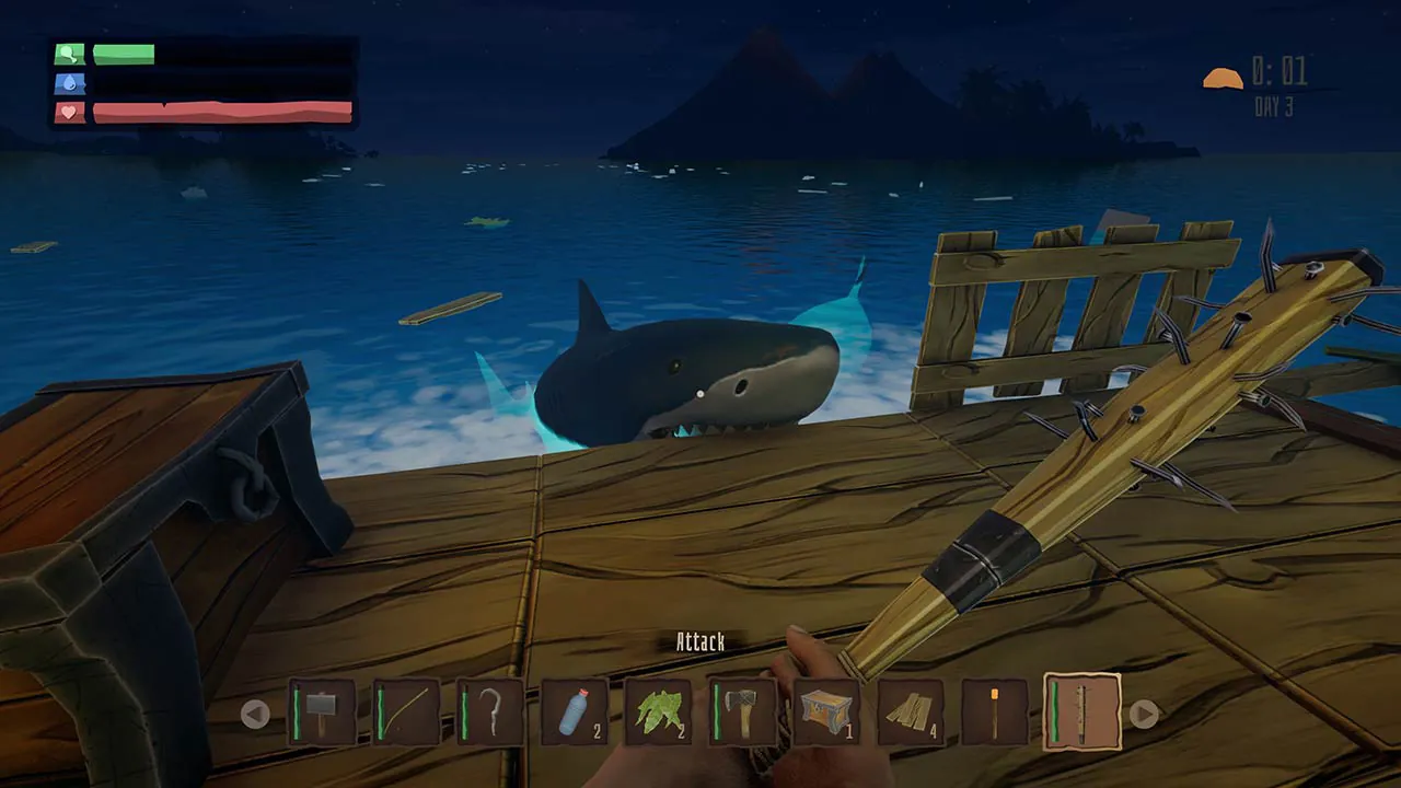 Raft Survival Simulator - zrzut ekranu 2