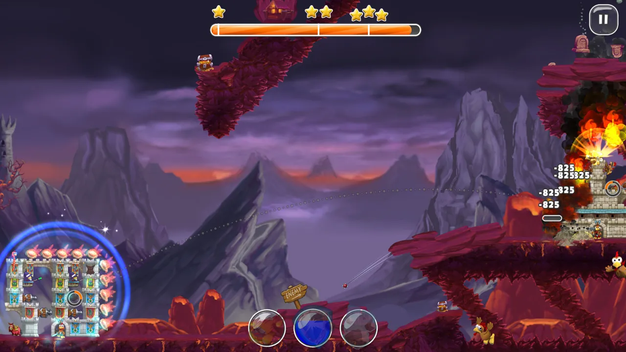 Moorhuhn Knights & Castles - zrzut ekranu 3