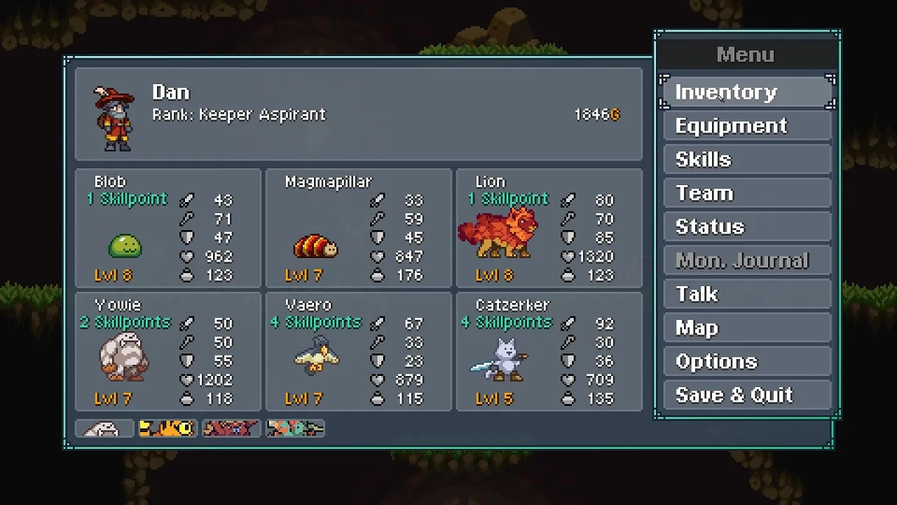 Monster Sanctuary - zrzut ekranu 4