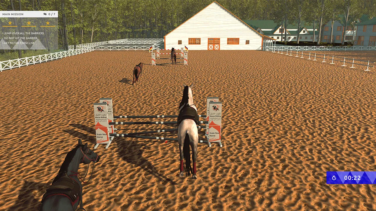 Gallop Glory: Obstacle Racing & Horse Simulator - zrzut ekranu 1