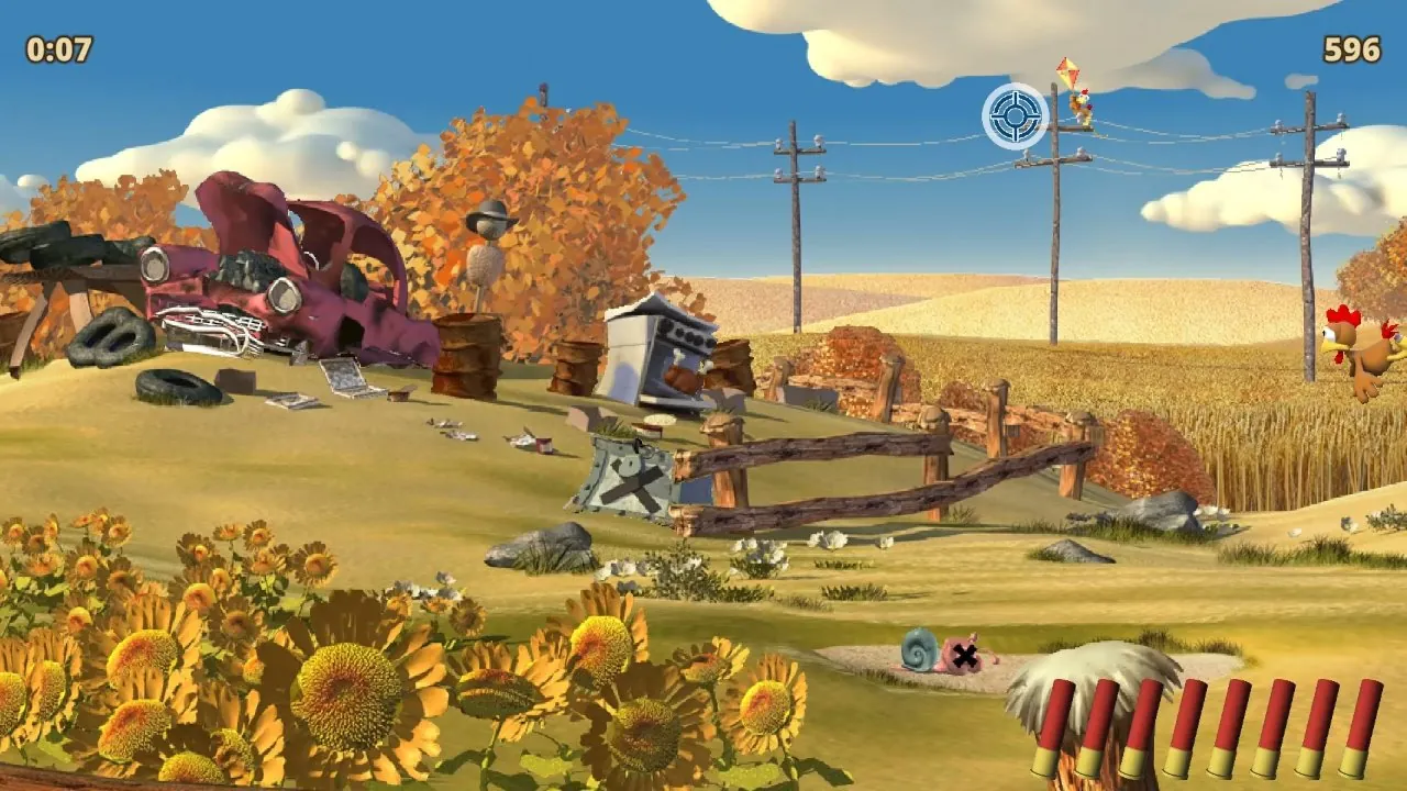 Moorhuhn X - Crazy Chicken X - zrzut ekranu 2