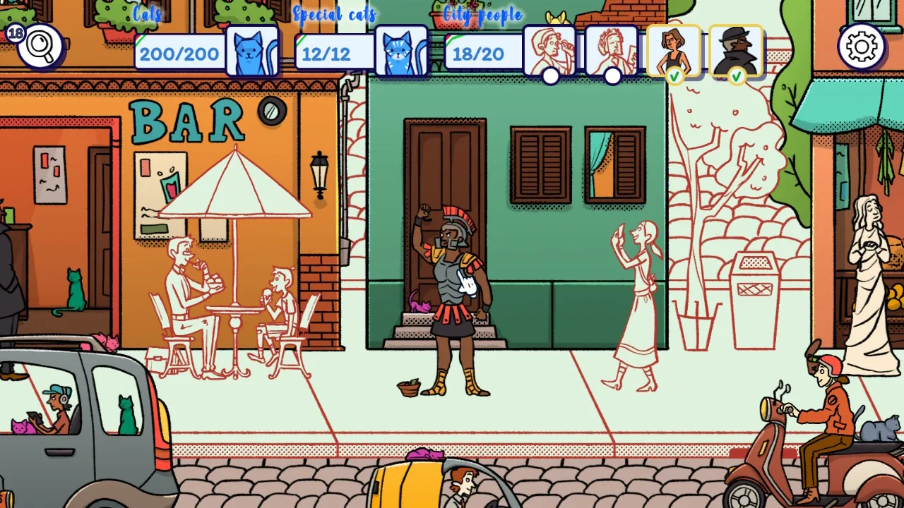 Hidden Cats in Rome - zrzut ekranu 3