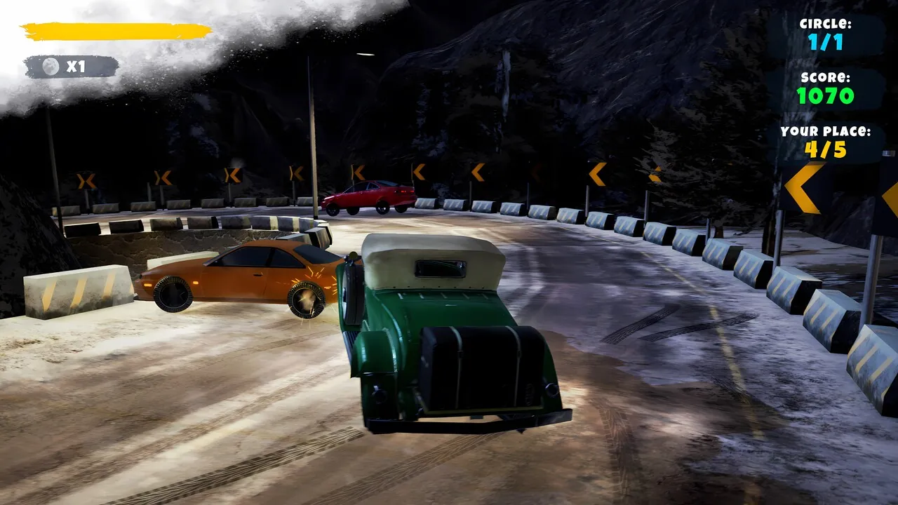 Car Racing Ice - Classic - zrzut ekranu 3