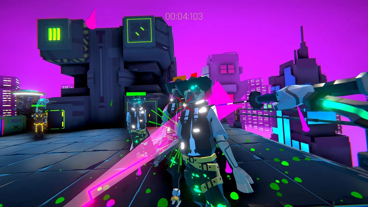 CYBERSLAYER: No Time to Regret - zrzut ekranu 3