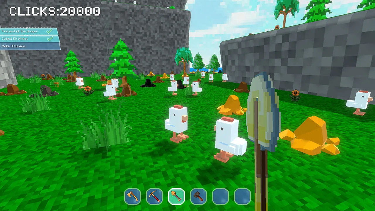 Mine Clicker - Base Craft Building Game - zrzut ekranu 3