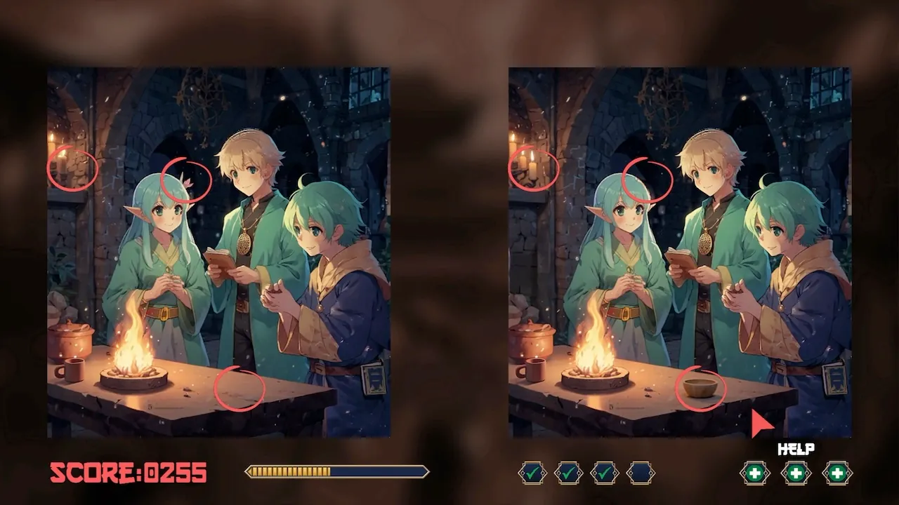 Spot The Difference Anime Edition - zrzut ekranu 2