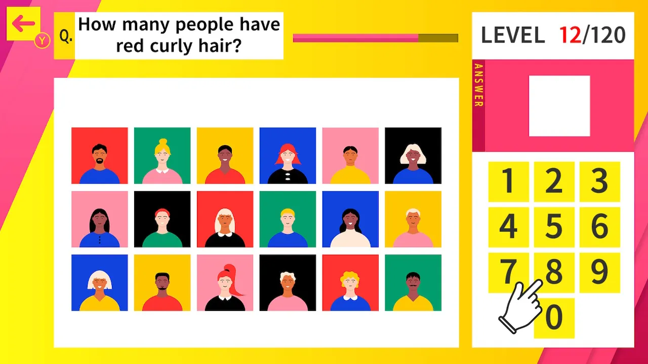 Choose and Easy NUMBER IQ QUIZ - zrzut ekranu 4