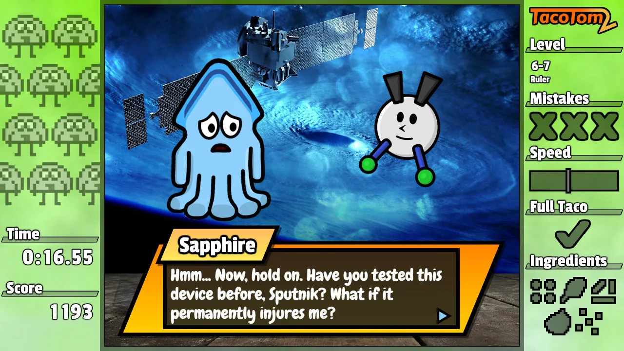 Taco Tom 2 - zrzut ekranu 1