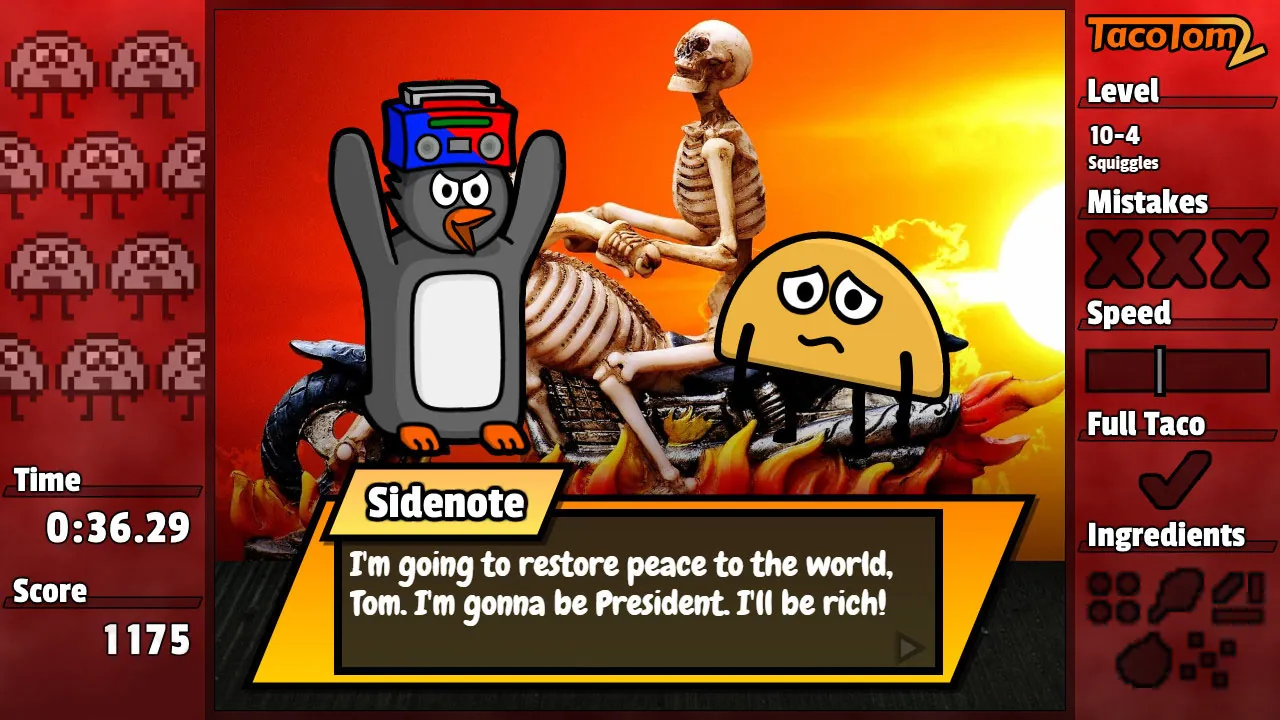 Taco Tom 2 - zrzut ekranu 4
