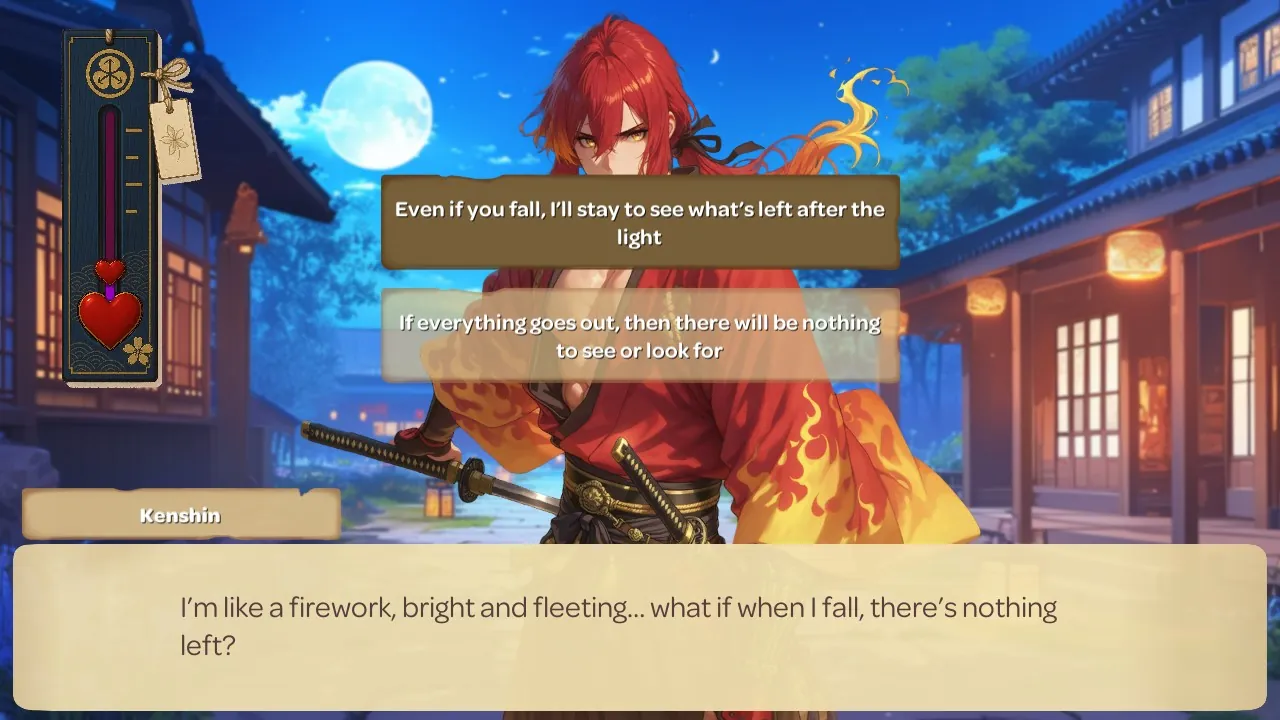 Samurai Shoguns Heart: Romance Among the Cherry Blossoms - zrzut ekranu 2