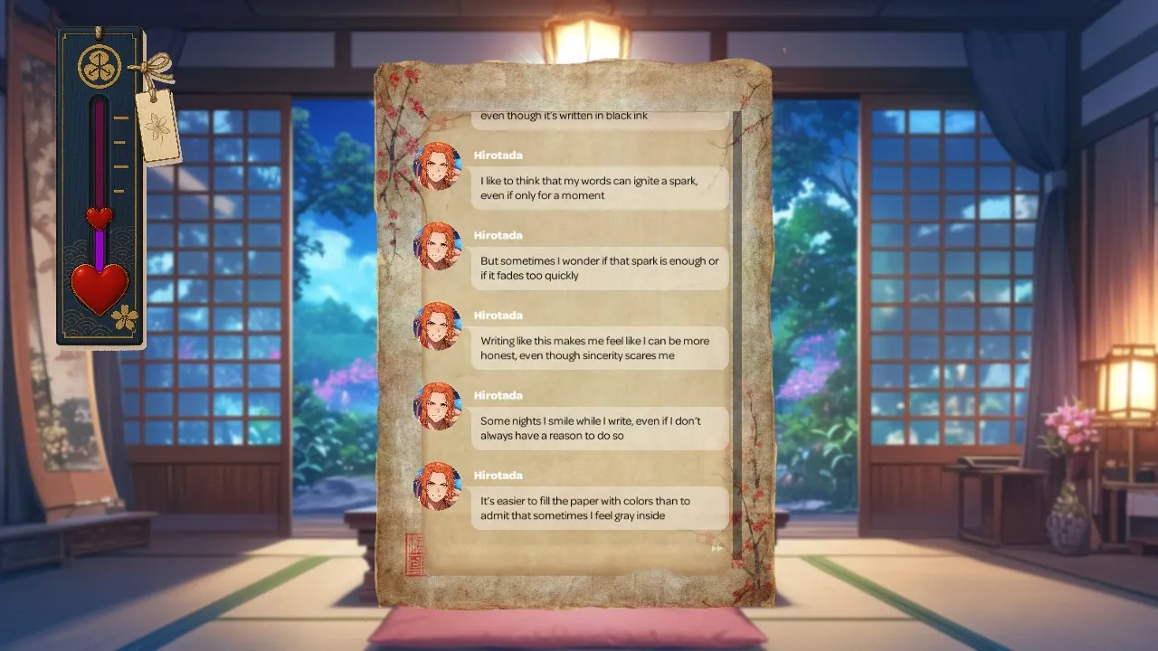 Samurai Shoguns Heart: Romance Among the Cherry Blossoms - zrzut ekranu 3