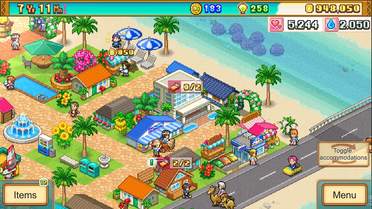 Tropical Resort Story - zrzut ekranu 1