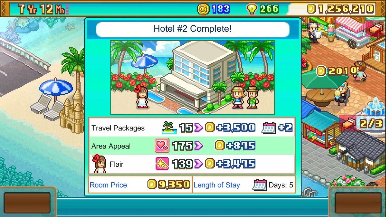Tropical Resort Story - zrzut ekranu 2