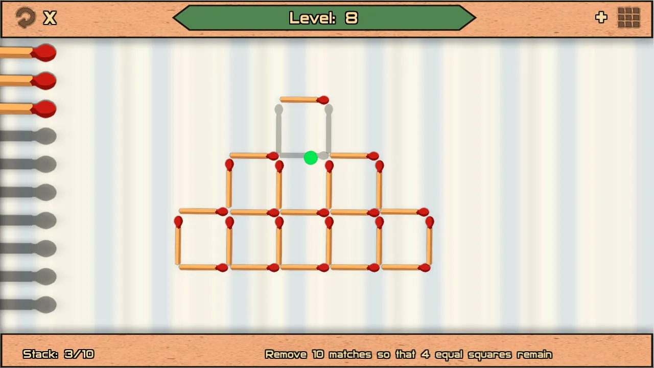 Matches Puzzle 2: Classic Logic Arcade - zrzut ekranu 2