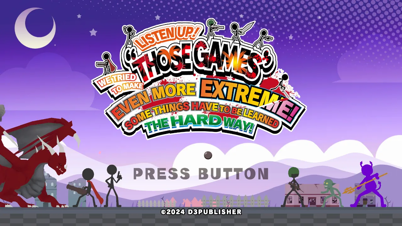 LISTEN UP! WE TRIED TO MAKE “THOSE GAMES” EVEN MORE EXTREME! SOME THINGS HAVE TO BE LEARNED THE HARD WAY! - zrzut ekranu 4