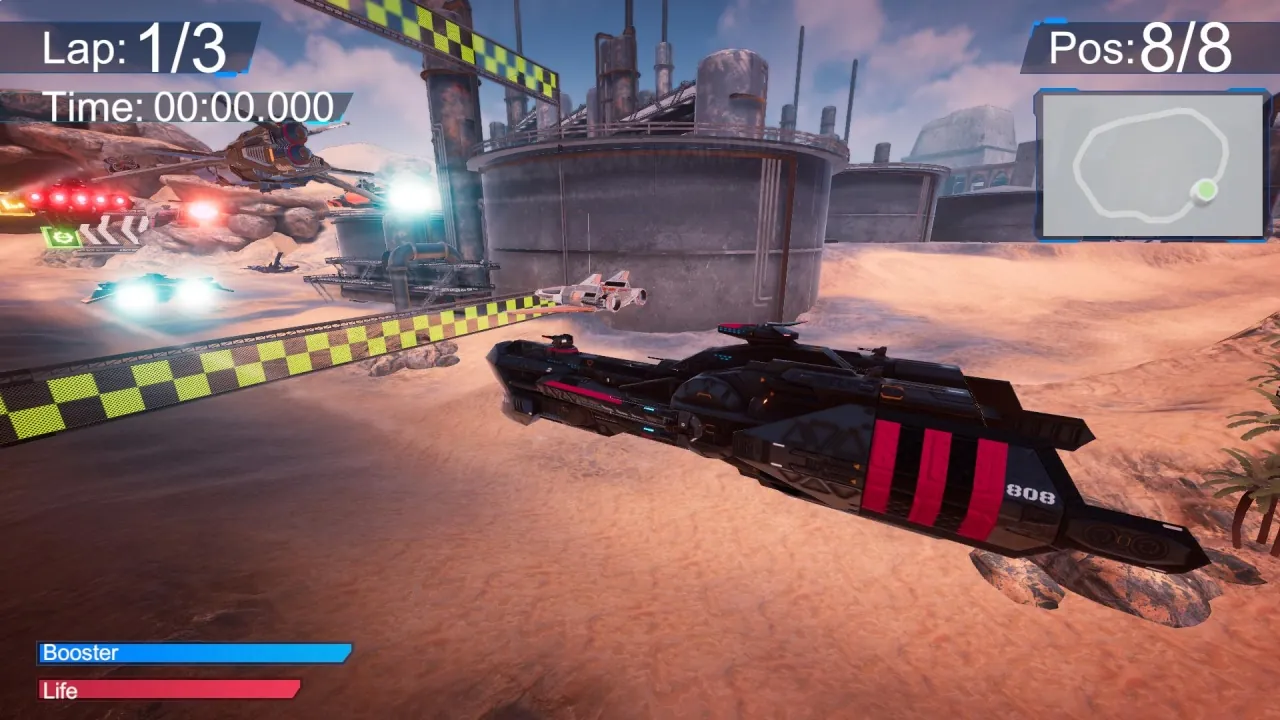 SciFi Racer Simulator - zrzut ekranu 3