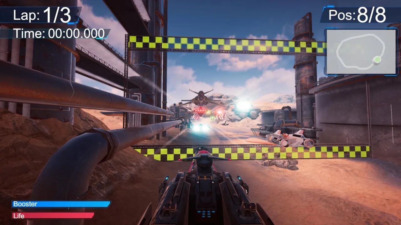 SciFi Racer Simulator - zrzut ekranu 4