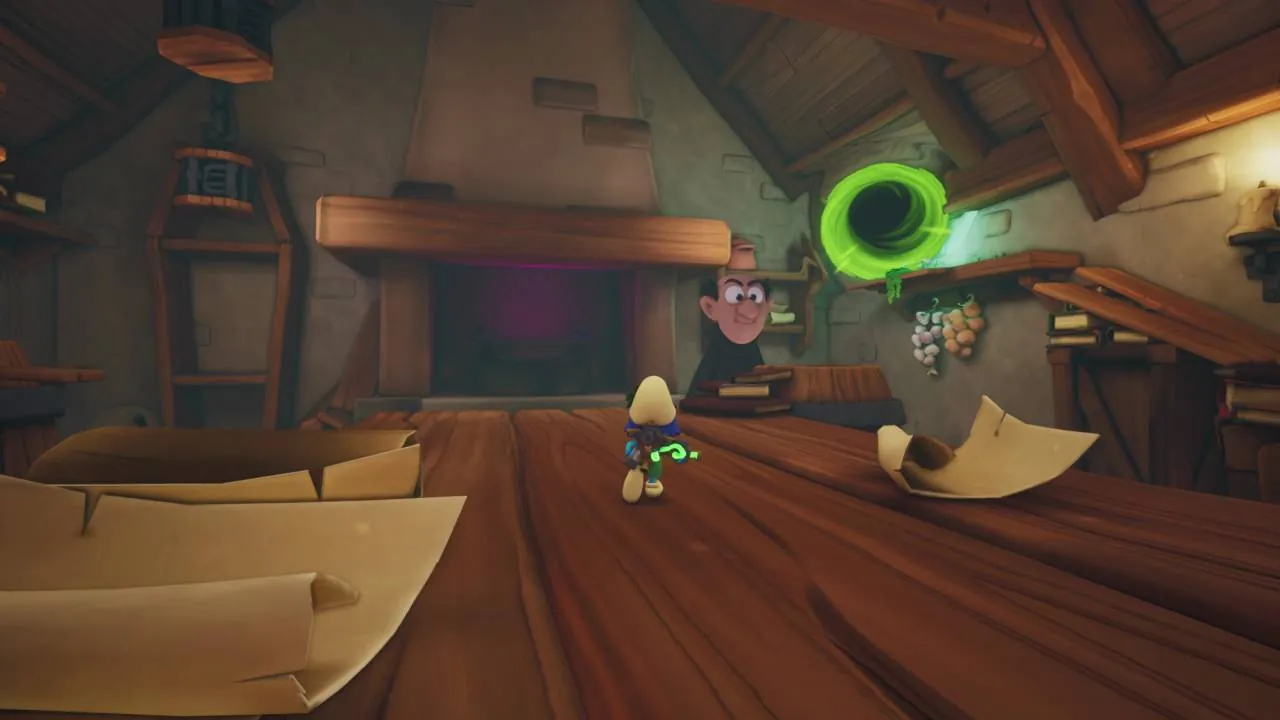 Smerfy 2 - Więzień Zielonego Kamienia - zrzut ekranu 3